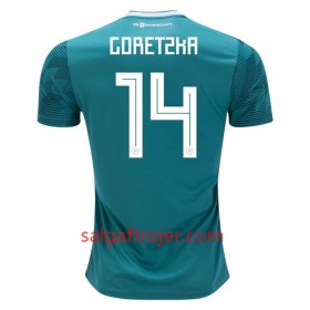 Tyskland Fodboldtrøjer Goretzka 14 Udebanesæt VM 2018